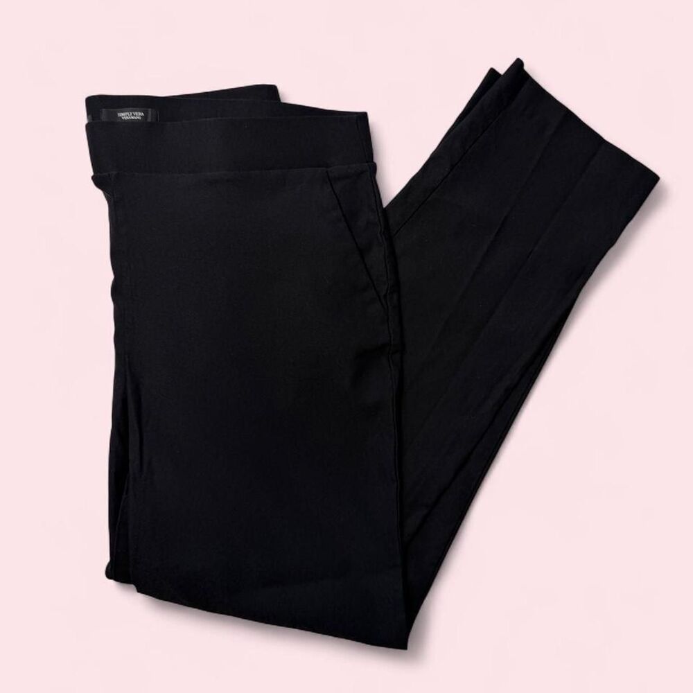 Simply Vera, Vera Wang Black Slim Pants/Leggings
